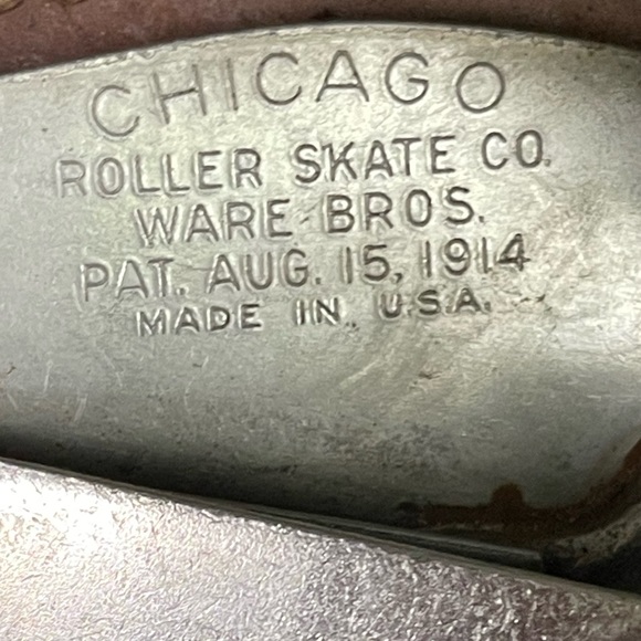 Vintage Roller Skates Gil Ash 1950 -1960 original stoppers and clay wheels - Picture 5 of 7